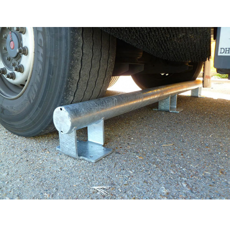 Butée de parking ou cale de roue pour camion