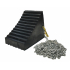 Cale de roue caoutchouc pour camion